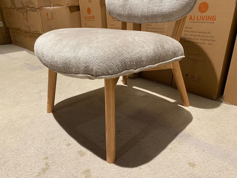 Fauteuil AJ Living, taupe/beige – foto 3 – kavel bij Onlineveilingmeester, Joure