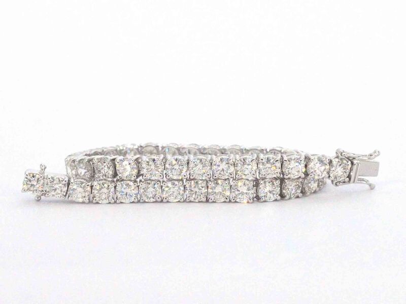 Armband met briljant geslepen diamanten 11.00 carat – foto 9 – kavel bij Onlineveilingmeester