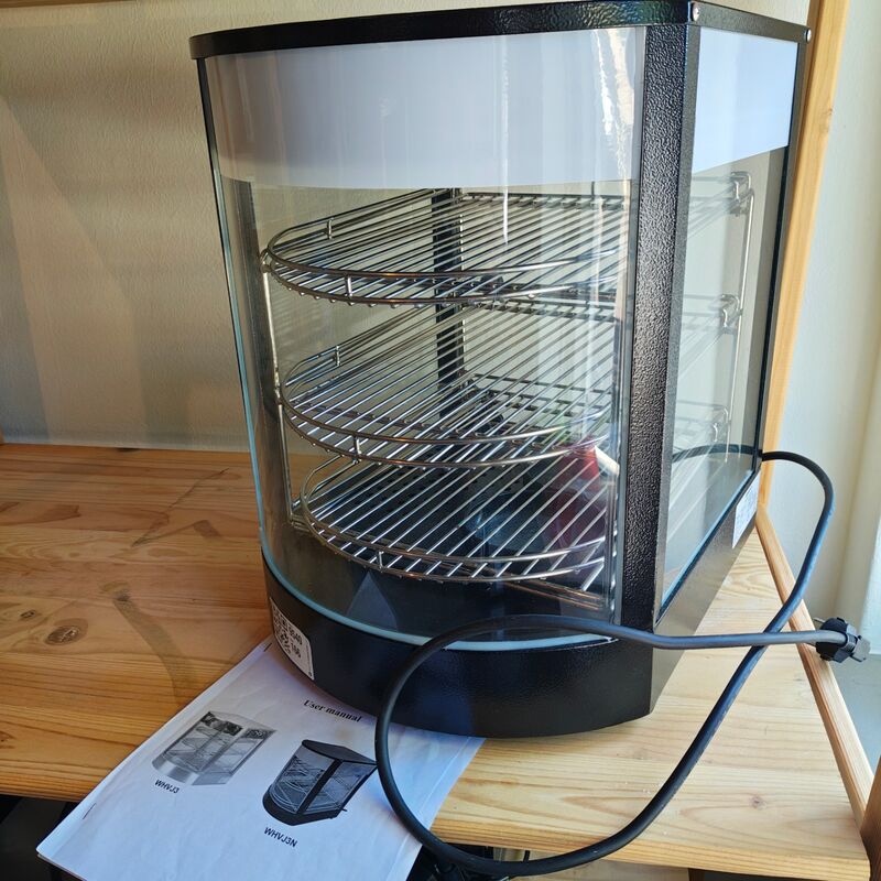 Warmhoud vitrine, GGM Gastro, WHVJ3N