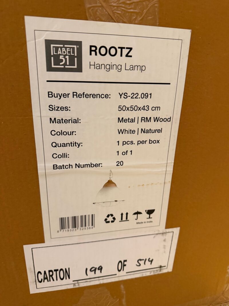 Hanglamp Label51, Rootz, metal
