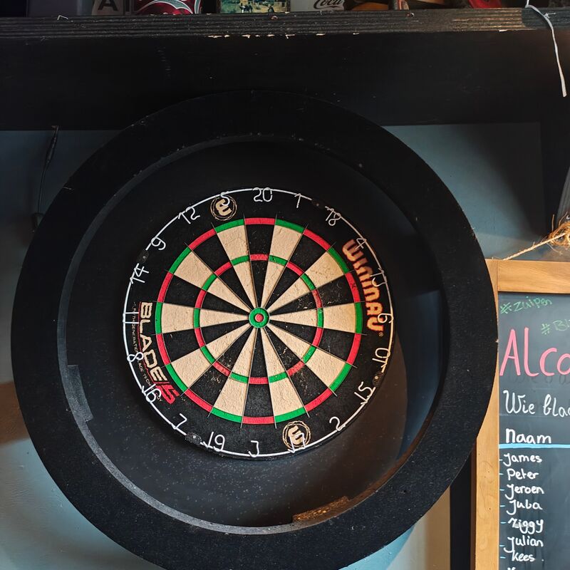 Dartbord met verlichting