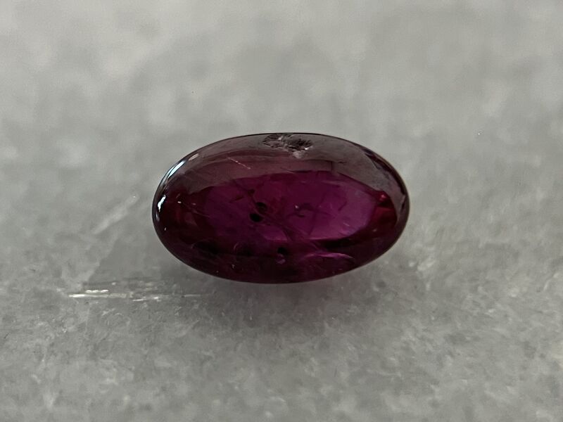 Robijn - 1.41 carat natuurlijke cabochon robijn – foto 3 – kavel bij Onlineveilingmeester