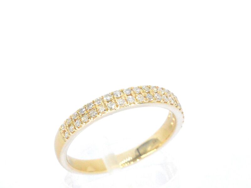 Gouden rijring met diamanten – foto 4 – kavel bij Onlineveilingmeester