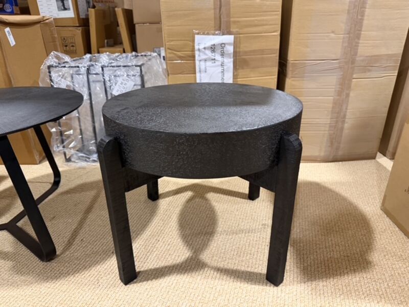 Salontafel rond Label51, zwart