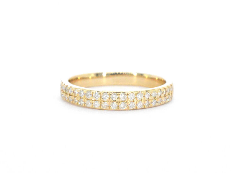 Gouden rijring met diamanten – foto 6 – kavel bij Onlineveilingmeester