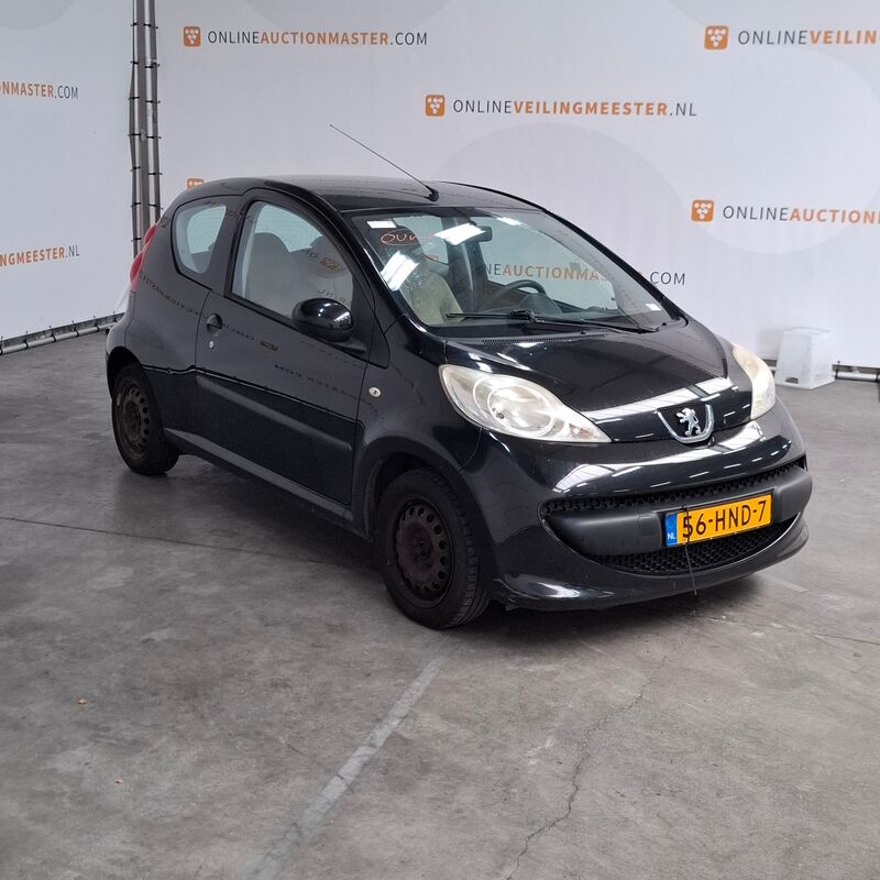 Personenauto, Peugeot, 107, 1.0-12V XS, 2009 – foto 3 – kavel bij Domeinen Roerende Zaken, Soesterberg