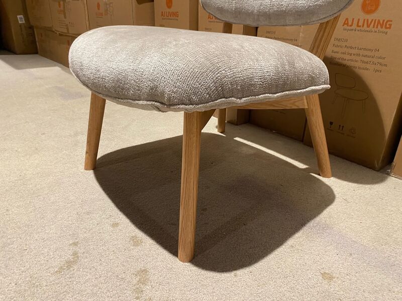 Fauteuil AJ Living, taupe/beige – foto 5 – kavel bij Onlineveilingmeester, Joure