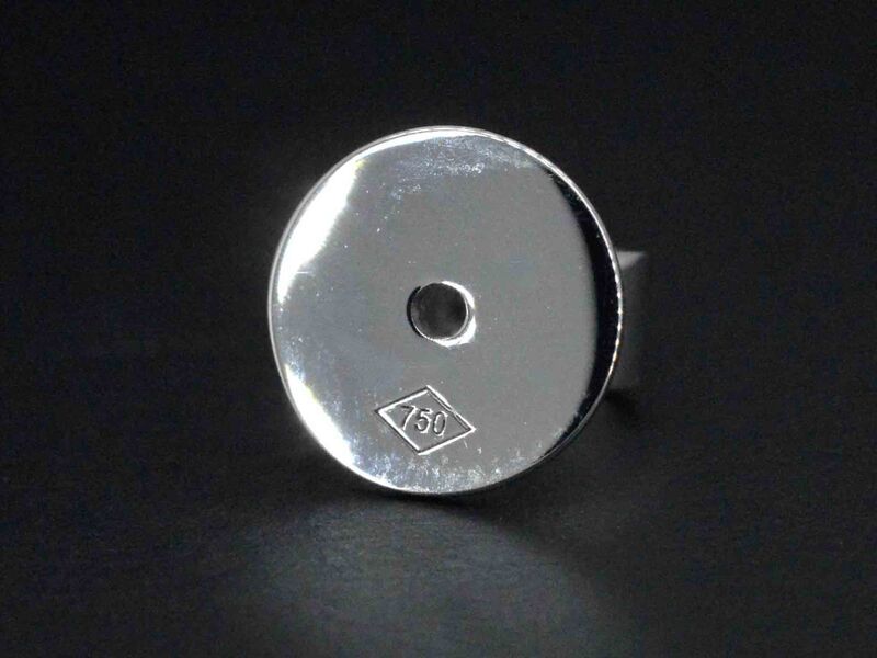 Witgouden diamanten oorbellen – foto 8 – kavel bij Onlineveilingmeester