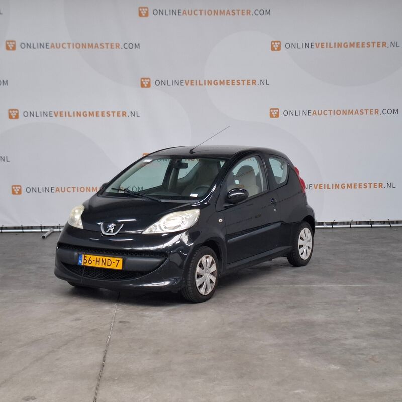 Personenauto, Peugeot, 107, 1.0-12V XS, 2009 – kavel bij Domeinen Roerende Zaken, Soesterberg