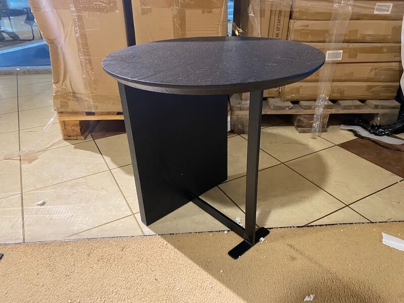 Salontafel, black ash