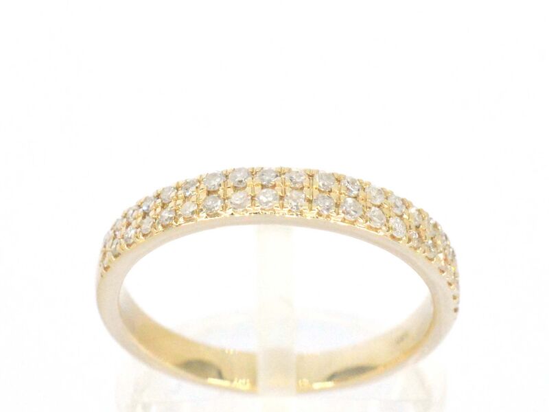 Gouden rijring met diamanten – kavel bij Onlineveilingmeester