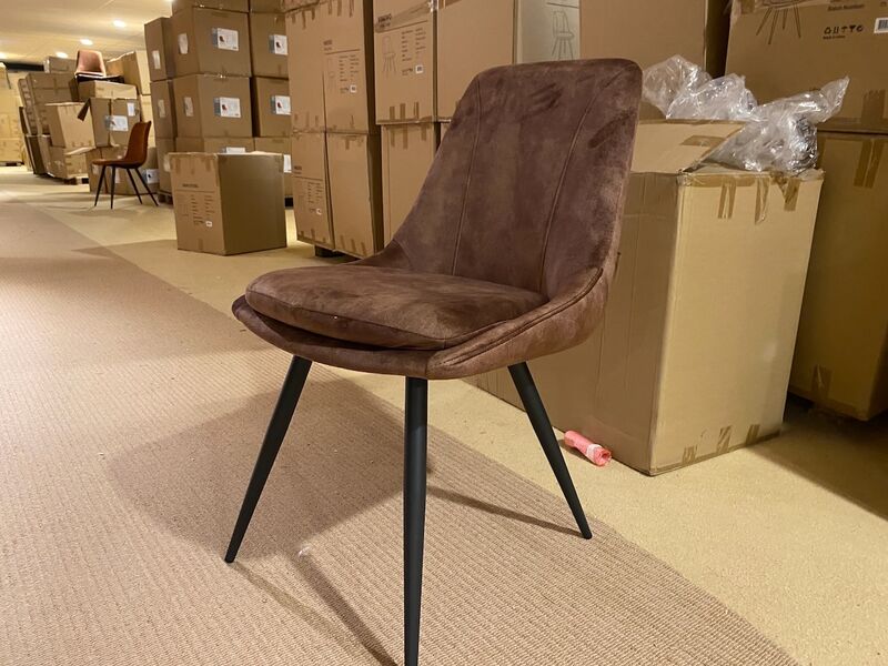 Set van 6 eetkamerstoelen, rust