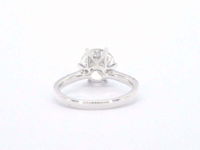 Witgouden ring met een diamant van 3.00 carat – foto 7 – kavel bij Onlineveilingmeester