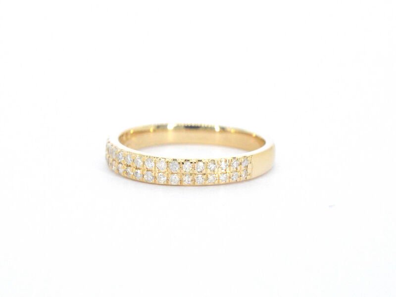 Gouden rijring met diamanten – foto 5 – kavel bij Onlineveilingmeester