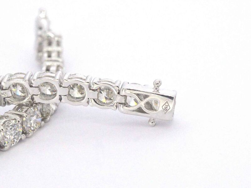 Armband met briljant geslepen diamanten 11.00 carat – foto 8 – kavel bij Onlineveilingmeester