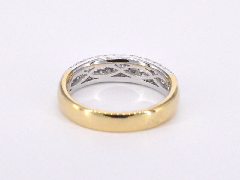 Gouden pave ring met diamanten 0.90 carat – foto 7 – kavel bij Onlineveilingmeester