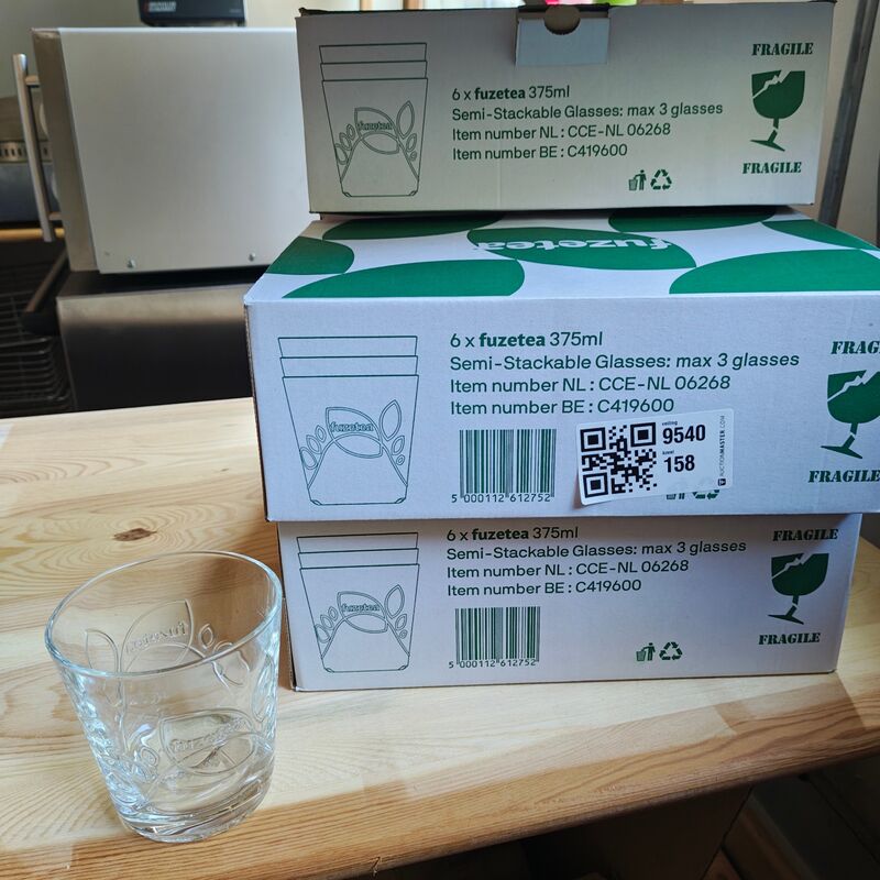 Ca. 30x Fuzetea glazen