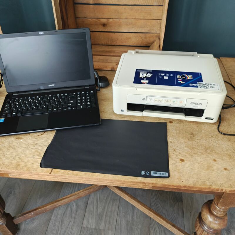 Printer en Laptop, Acer Epson