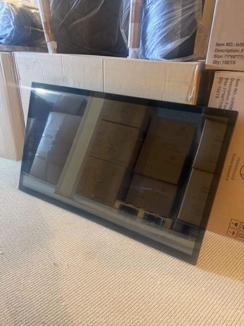 Scherm Module 100 x 60, zwart