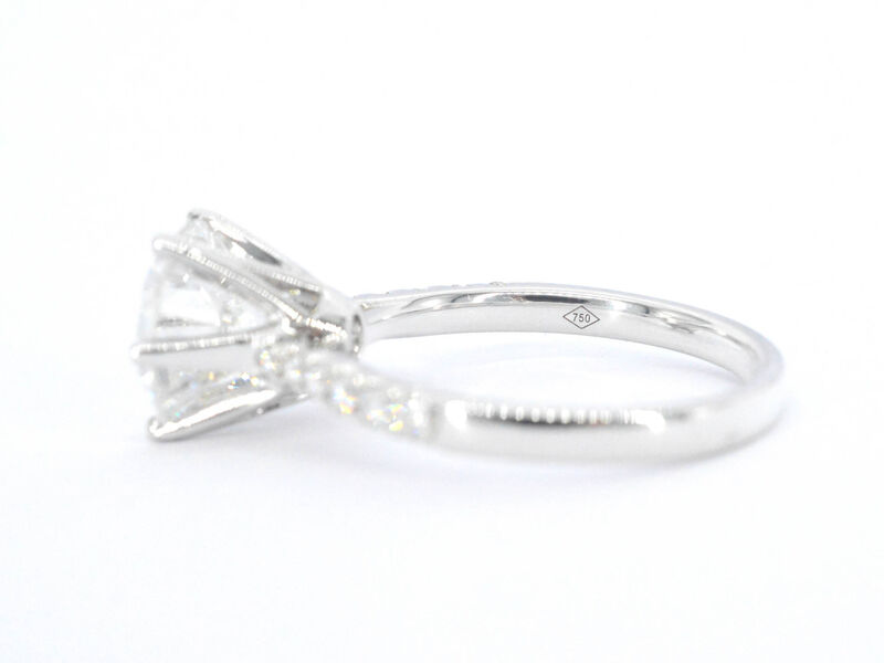 Witgouden ring met een diamant van 3.00 carat – foto 9 – kavel bij Onlineveilingmeester