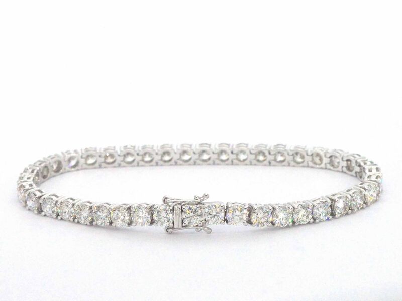 Armband met briljant geslepen diamanten 11.00 carat – foto 3 – kavel bij Onlineveilingmeester