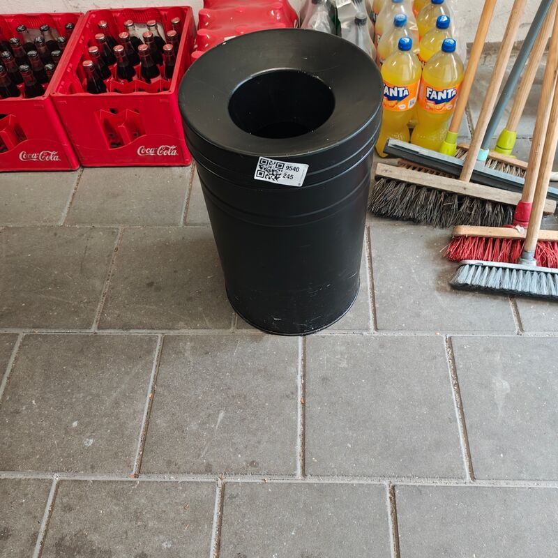 Vlamdovende prullenbak