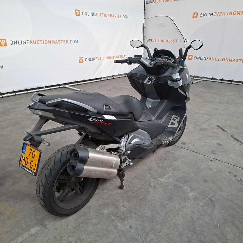 Motorscooter, BMW, C 600 Sport, 2013 – foto 8 – kavel bij Domeinen Roerende Zaken, Soesterberg