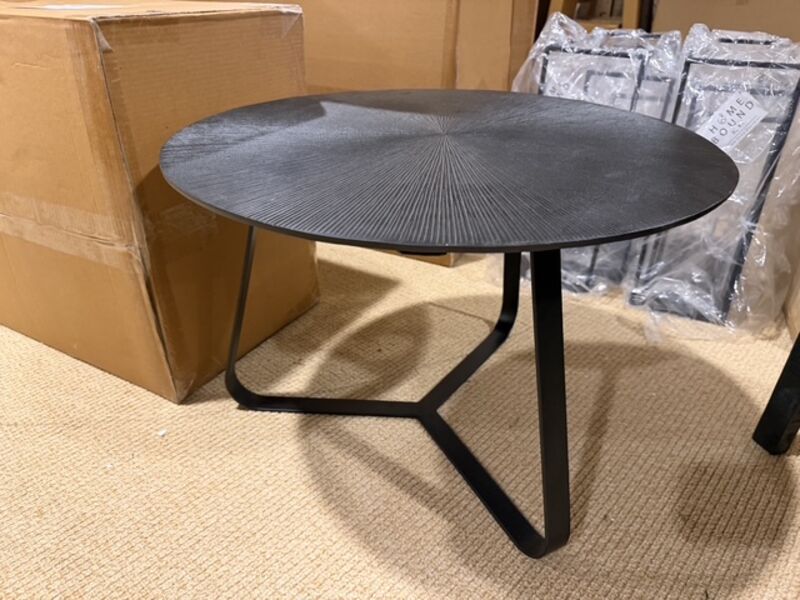Salontafel rond Label51, zwart – foto 4 – kavel bij Onlineveilingmeester, Joure