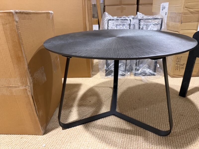 Salontafel rond Label51, zwart