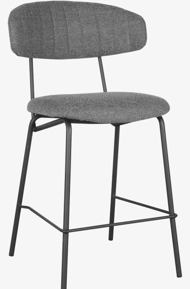 Set van 4 barstoelen, grijs
