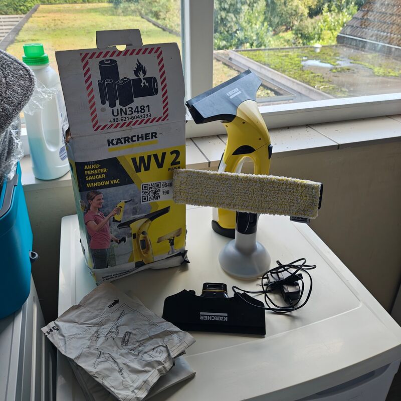 Kärcher ramenwasser, Kärcher, WV2+N, geel