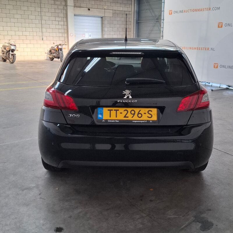 Personenauto, Peugeot, 308, 1.2 PureTech Blue Lease Executive, 2018 – foto 6 – kavel bij Domeinen Roerende Zaken, Soesterberg