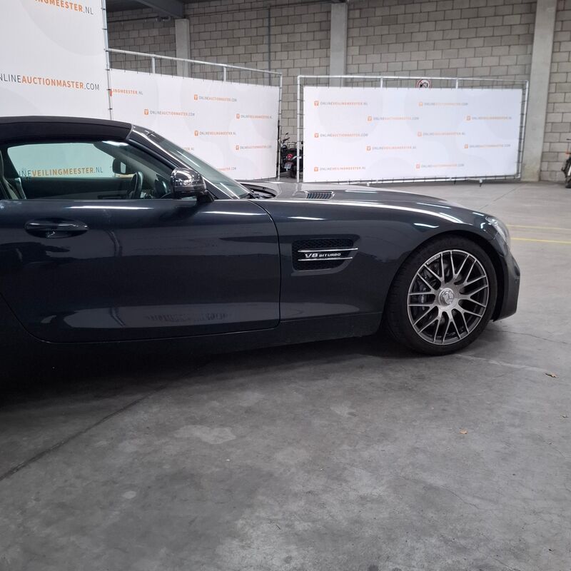 Personenauto, Mercedes-Benz, AMG GT Roadster, 4.0, 2017 – foto 4 – kavel bij Domeinen Roerende Zaken, Soesterberg