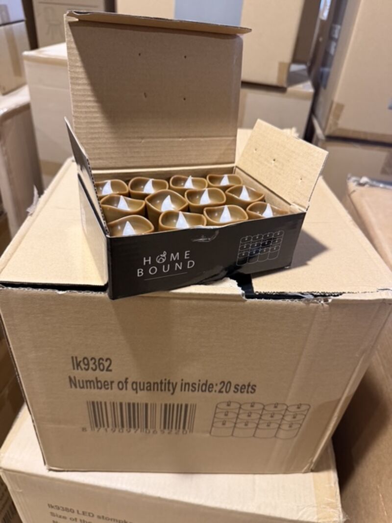 20 sets van 12 stuks led waxine lichtjes inclusief batterij Homebound, rust
