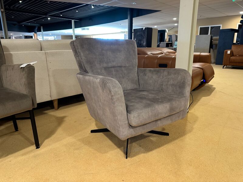 Draai fauteuil, donkergrijs – foto 3 – kavel bij Onlineveilingmeester, Joure