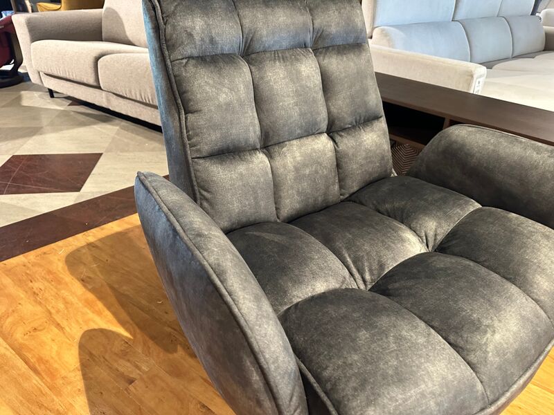 Draaifauteuil, olive groen – foto 5 – kavel bij Onlineveilingmeester, Joure