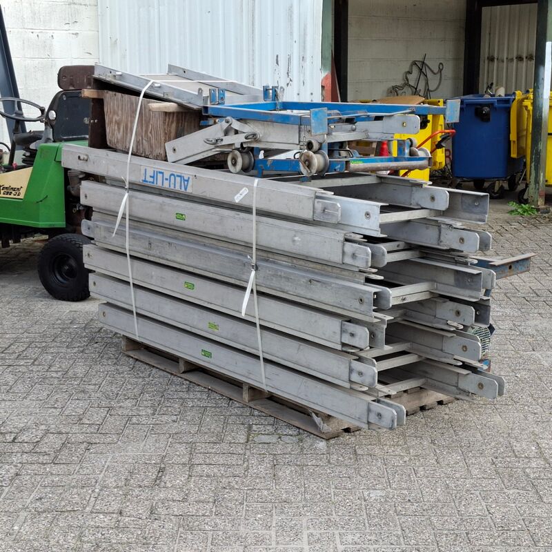 Pannenlift, Alulift, 12x 2 meter, 1987 – foto 4 – kavel bij Onlineveilingmeester, Smilde