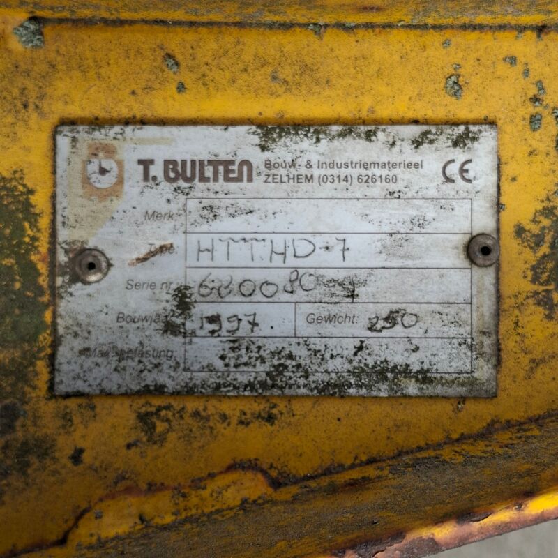 Mechanische gevelsteenklem, T.Bulten, HTTDHD7, 1997 – foto 8 – kavel bij Onlineveilingmeester, Smilde