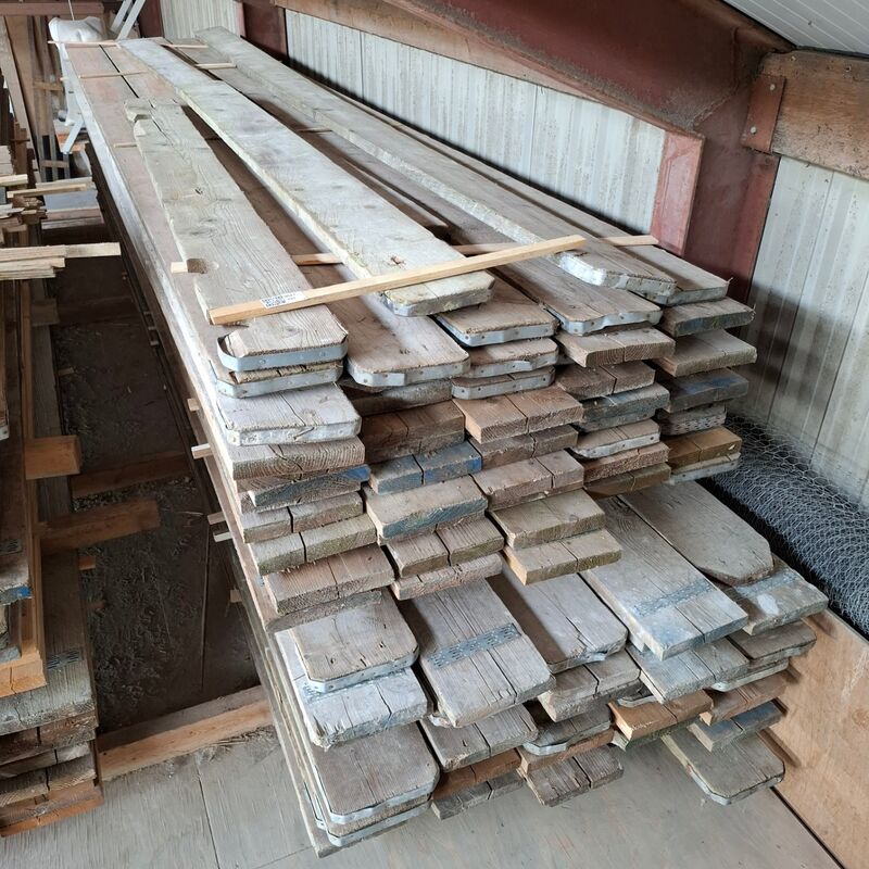 Ca. 115x Steigerplank | lengte ca. 500 cm – kavel bij Onlineveilingmeester, Smilde