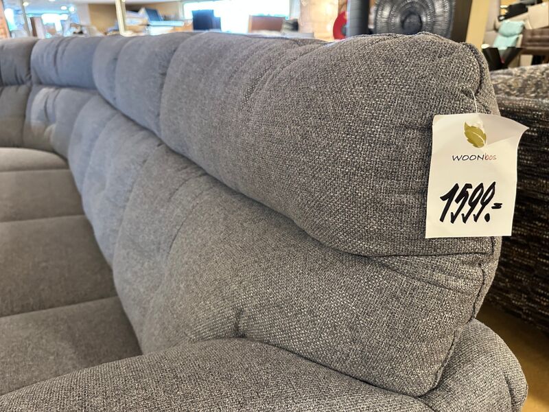 Hoekbank, grijs – foto 5 – kavel bij Onlineveilingmeester, Joure