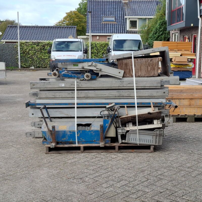 Pannenlift, Alulift, 12x 2 meter, 1987 – foto 2 – kavel bij Onlineveilingmeester, Smilde