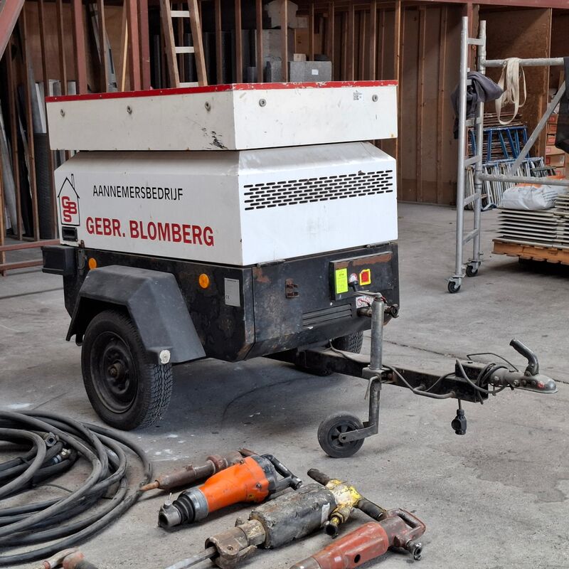 Compressor aanhanger, Ingeroll Rand, P70WN, 1996 – foto 2 – kavel bij Onlineveilingmeester, Smilde
