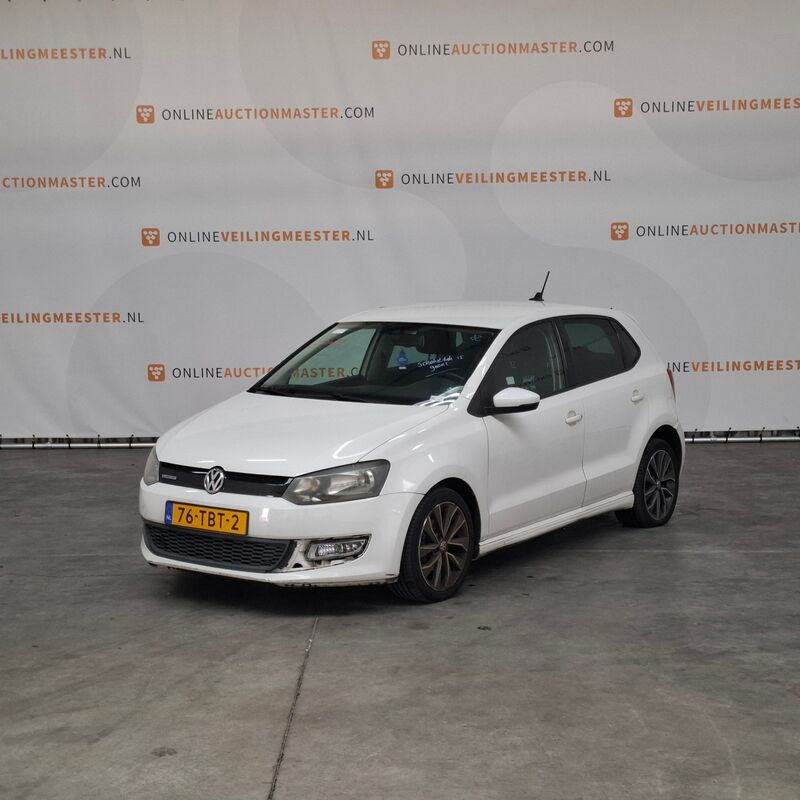 Personenauto, Volkswagen, Polo, 1.2 TDI BlueMotion Comfortline, 2012 – kavel bij Domeinen Roerende Zaken, Soesterberg