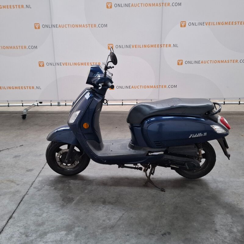 Bromscooter, SYM, Bromscooter, 2019 – foto 5 – kavel bij Domeinen Roerende Zaken, Soesterberg