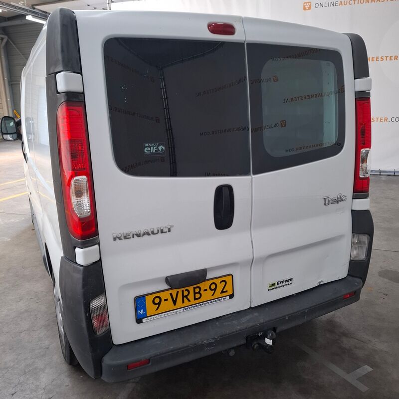 Bedrijfsauto, Renault, Trafic, 2011 – foto 5 – kavel bij Domeinen Roerende Zaken, Soesterberg