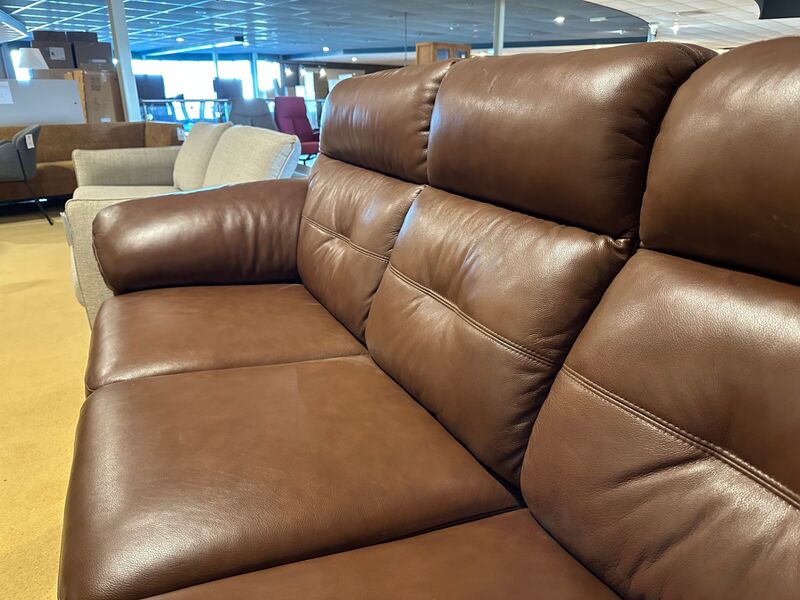 2-zits bank met chair long, espresso bruin – foto 4 – kavel bij Onlineveilingmeester, Joure