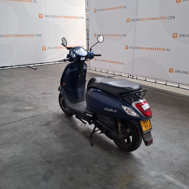 Bromscooter, SYM, Bromscooter, 2019 – foto 6 – kavel bij Domeinen Roerende Zaken, Soesterberg