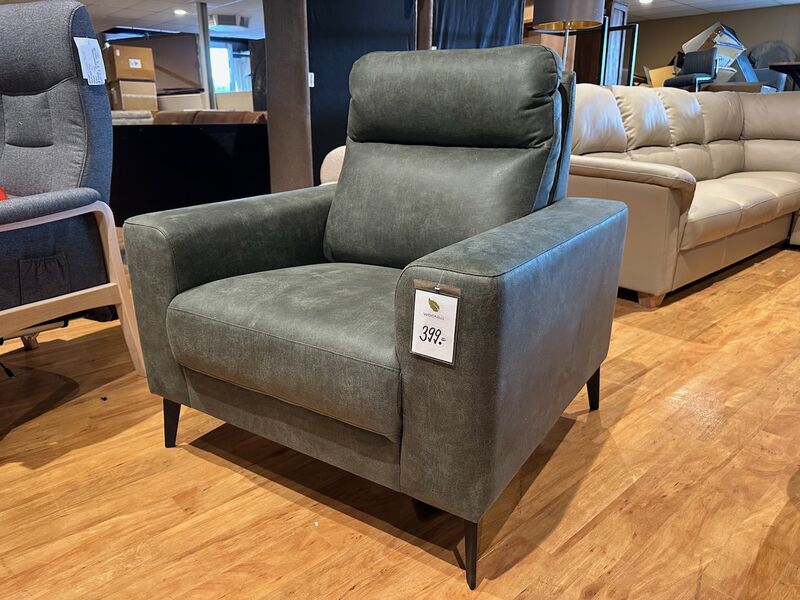 Luxe fauteuil Sitdesign, olive groen
