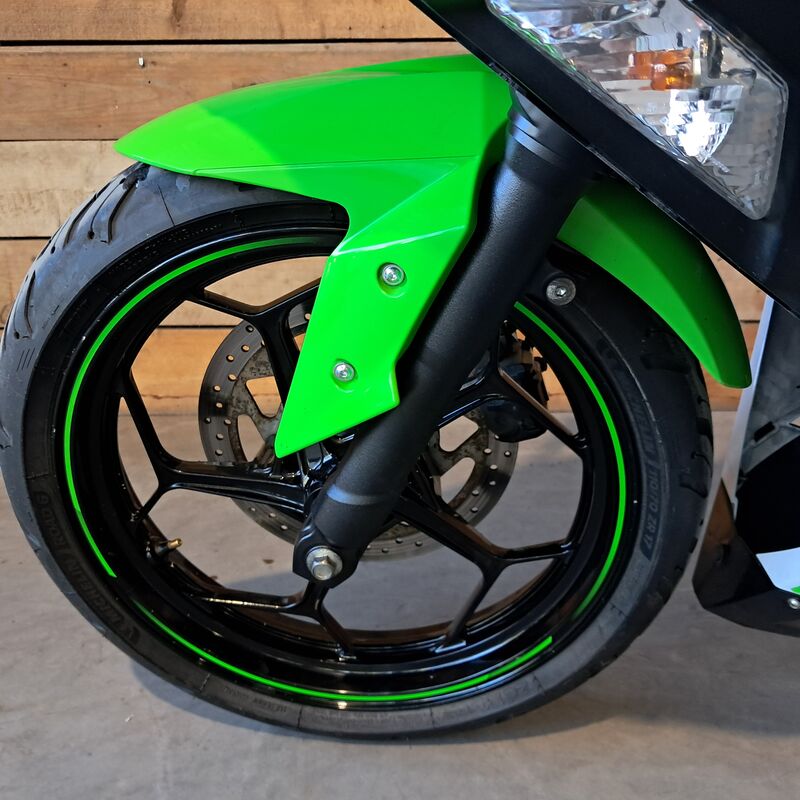 Motor, Kawasaki, Ninja 300 Anniversary Edition, 2015 – foto 4 – kavel bij Onlineveilingmeester, Heerenveen