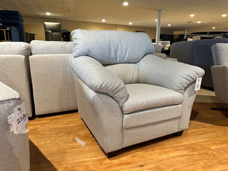 Fauteuil, grijs – foto 2 – kavel bij Onlineveilingmeester, Joure